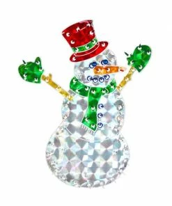 Brands On Sale 20" Light Up Christmas Snowman Yard Decoration