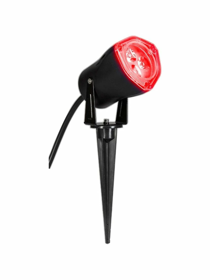 Sunstar Red Outdoor LED Strobing Spot Light W/Switch 3 Sunstar Red Outdoor LED Strobing Spot Light W/Switch