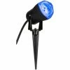 Sunstar Decor Blue Outdoor LED Strobing Spot Light W/Switch