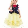 Little Adventures Children's Deluxe Snow White Dress Up Costume For Girls