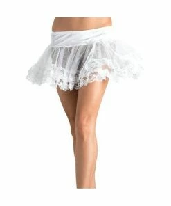 Leg Avenue Accessory Kits White Crinoline Petticoat Slip