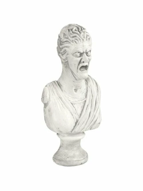 Fitco Scary Female Bust Haunted House Statue Prop 3 Fitco Scary Female Bust Haunted House Statue Prop