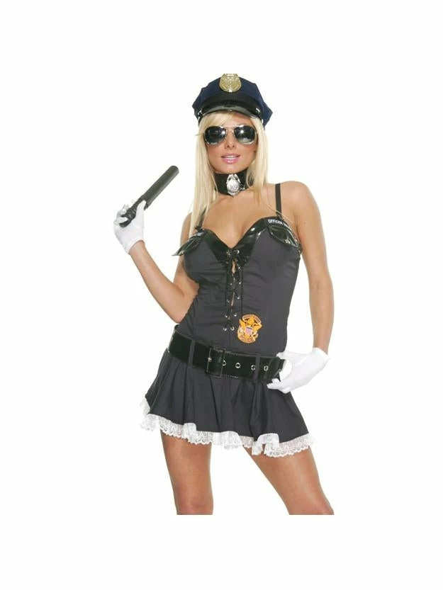 Fitco Adult Costumes Adult Sexy Cop Lady Costume 3 Fitco Adult Costumes Adult Sexy Cop Lady Costume