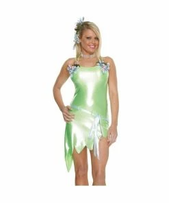 Fitco Adult Sexy Green Pixie Costume Adult Costumes