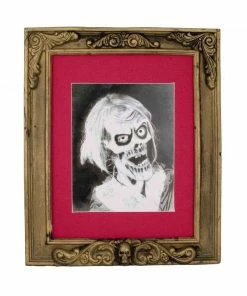 Fitco Skeleton Picture Frame Halloween Prop Decor