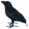 Exclusive Decor Small Flocked Crow