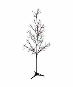 Sunstar Decor 5' Artificial Tree With Purple Lights
