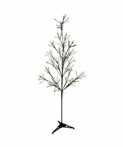Sunstar Decor 5' Artificial Tree With Orange Lights