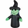 Sunstar Inflatable 4' Outdoor Witch Yard Decoration