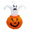 Sunstar Decor Airblown Pumpkin With Pop Out Ghost