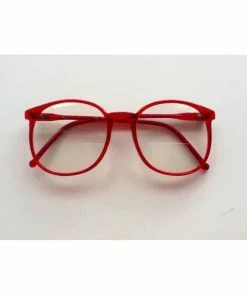 Exclusive Log Lady Twin Peaks Red Costume Glasses